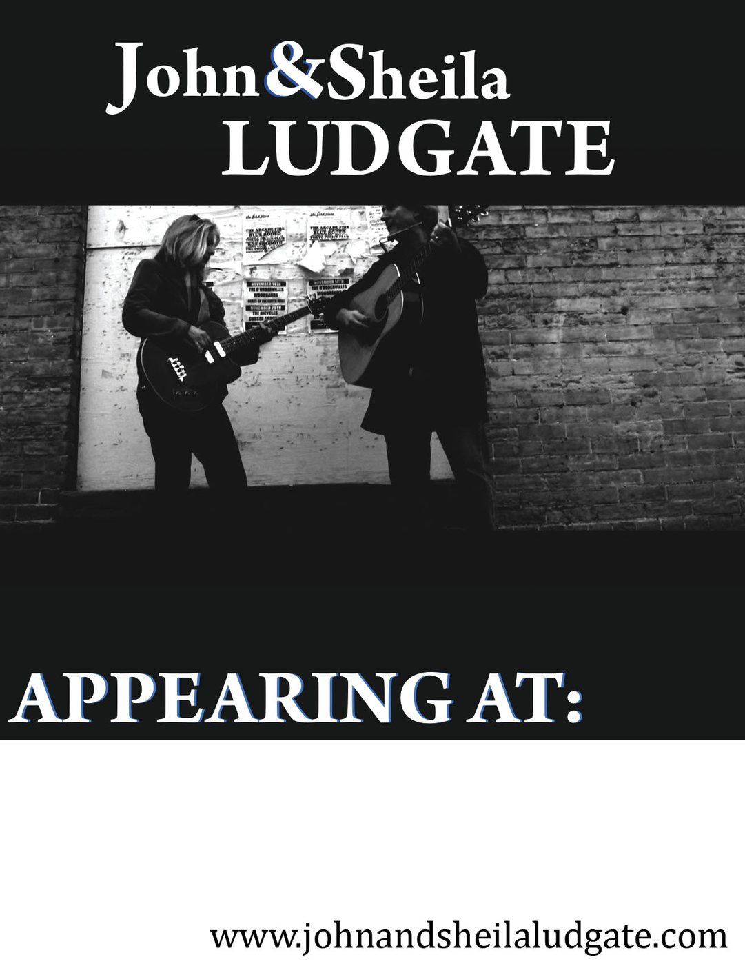John and Sheila Ludgate performing